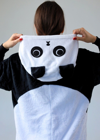 Кигуруми пижама Панда плюшевое белое для женщин с капюшоном Lalapka (362490071)