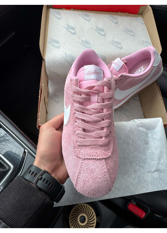 Кроссовки женские Nike Cortez Vintage Suede Pink | Найк Кортез розовые No Brand коричневые демисезоны (349729022)