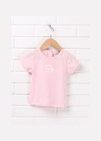 Светло-розовая летняя футболка Marasil