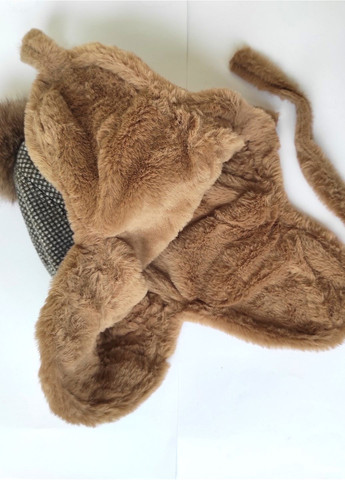 з Козирком та Помпоном, Підклад Супер М'яке Штучне Хутро No Brand Жіноча Зимова Шапка-Вушанка (363838663)