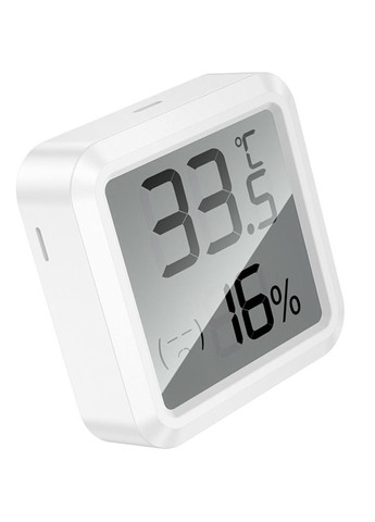 Термогигрометр HX42 с LCD-дисплеем, измерением температуры и влажности - White Hoco (366342394)