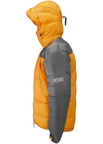 Комбинированная демисезонная куртка expedition 8000 jacket gold/shark Rab