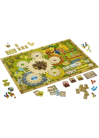 Атмосферная настольная игра Tzolk'in: The Mayan Calendar (Цолькин: Календарь Майя) Маїс (397839525)