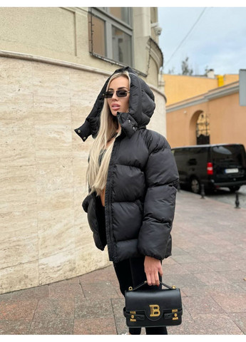 Черный зимний Пуховик Vakko