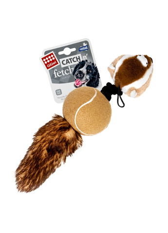 Іграшка для собак барсук з 2-ма пищалками GiGwi (282590387)