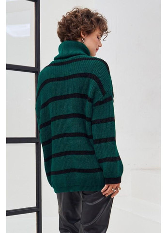 Зеленый зимний свитер Guash