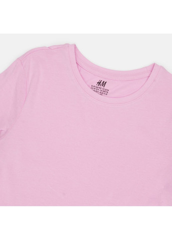 Рожева літня футболка H&M
