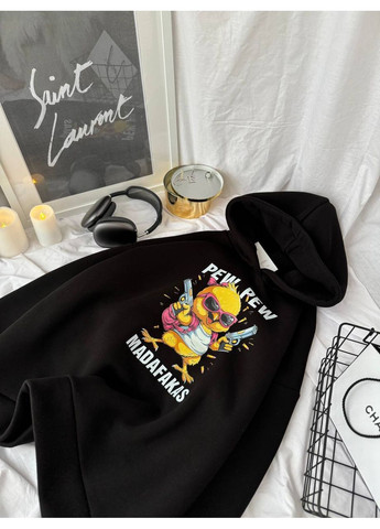 Жіноче тепле худі на флісі з принтом MonCher (361676472)