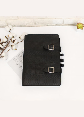 Папка кожаная для бумаг А4 с кольцевым механизмом. Натуральная кожа. STOK (294614314)