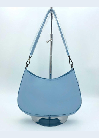 Стильная женская сумка-багет с ремнем на плечо голубого цвета «Флэр» WeLassie (298570285)