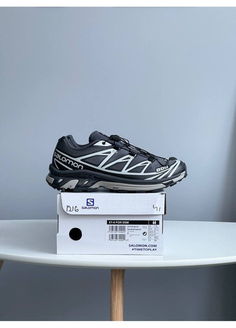 Синие демисезонные кроссовки мужские и женские salomon xt-6 blue | саломон хт-6 софт синие No Brand