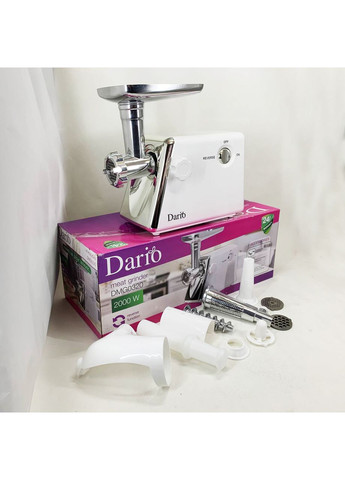 Кухонна якісна електром'ясорубка для дому DMG0320 2000 Вт, ON-698 Електром'ясорубка побутова Dario (349511865)