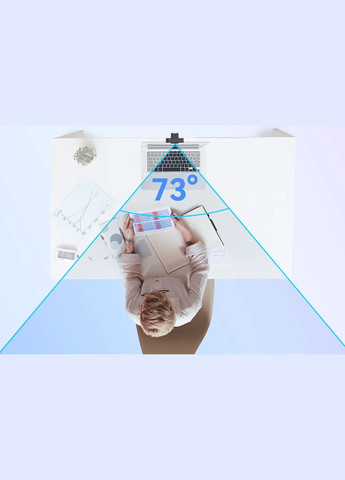 Веб-камера EMEET SmartCam C60E, 2K 1440P@30FPS з двома вбудованими мікрофонами No Brand (300577565)