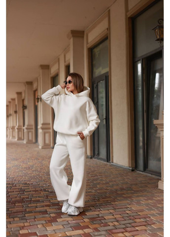 Женский костюм оверсайз на флисе No Brand Р1559-7089/2 (365815365)