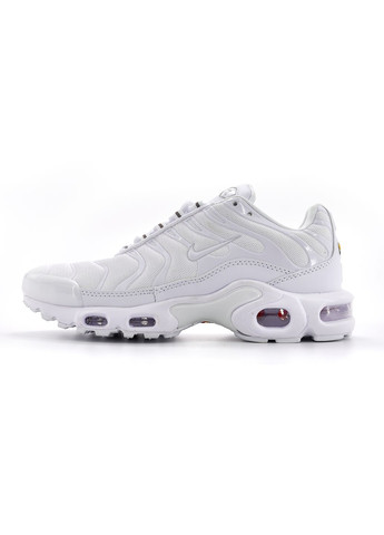 Білі Осінні кросівки чоловічі nike air max tn full white найк аір макс тн плюс No Brand