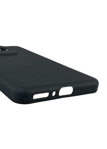 Чехол для Redmi Note 14 5G силиконовый с микрофиброй нескользящий на сяоми редми нот 14 5г черный Xiaomi (366019303)