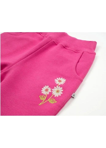 Штани дитячі Aziz трикотажні з утепленням (83029-110G-pink) No Brand (300857648)