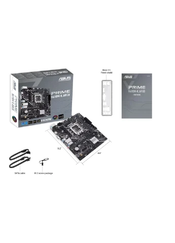 Материнcька плата PRIME H610M-K ARGB s1700 H610 2xDDR5 M.2 HDMI D-Sub mATX ARGB Asus (387368520)