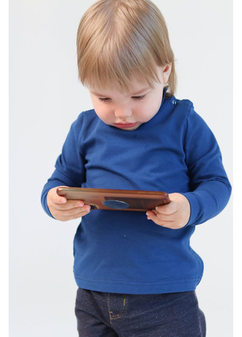 Детская водолазка индиго. Гольф базовый Piccolo (361786471)