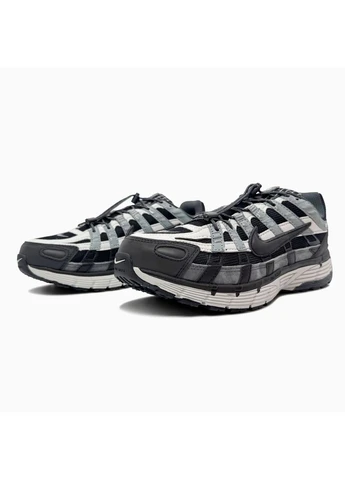 Чорні літні кросівки nike p-6000 black/grey найк п-6000 No Brand