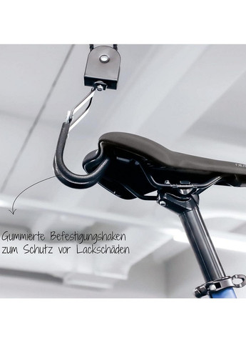 Велосипедний підйомник, велокріплення для зручного зберігання велосипеда. Fischer (279310971)