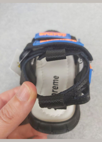 Черные спортивные босоножки для мальчика EEBB