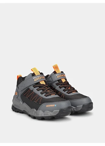 Серые кэжуал зимние ботинки аутдор 8609082 серый kk3660 Skechers