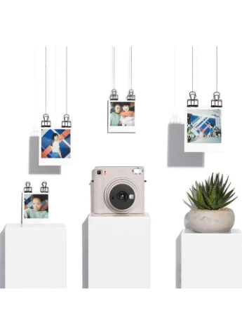 Подарочный набор фотоаппарат Instax Square SQ1/Фотобумага 80 шт/Чехол/Фотоальбом 80 фото Белый Fujifilm (387581301)