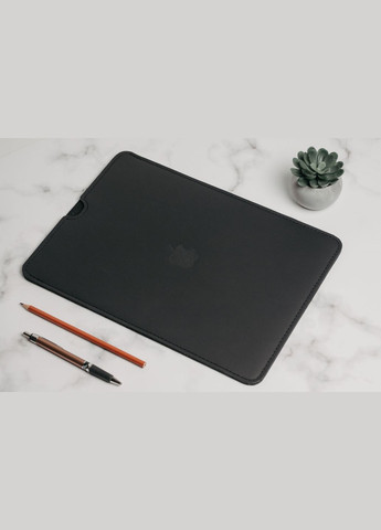 Шкіряний чохол для MacBook FlatCase Чорний Матовий 13.3 Skin and Skin (290850369)