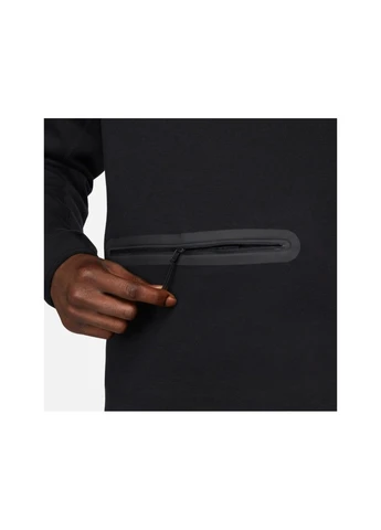 Толстовка мужская M Tech Fleece Hz Top FB7998-010 Nike (391382920)