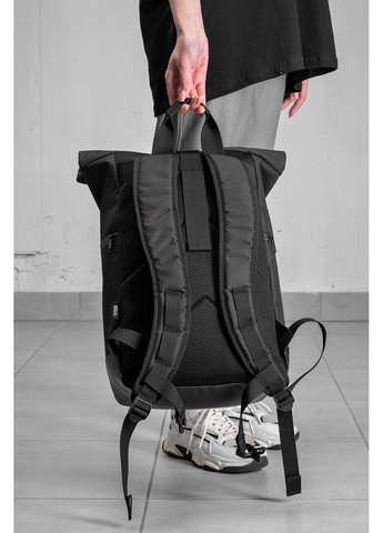 Повседневный Рюкзак Роллтоп Школьный Для Девочки С Принтом Миньоны Black Without (360655491)