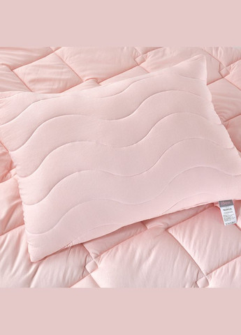 Набор полуторный Tropical одеяло 140х210 см + подушка 50х70 см антиаллергенный Пудровый IDEIA (334726846)