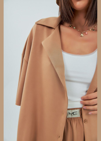 Трикотажний костюм з шортами та сорочкою Lurex (339433450)