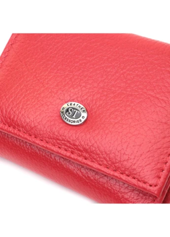 Компактное женское портмоне с монетницей из натуральной кожи 22729 st leather (394032384)