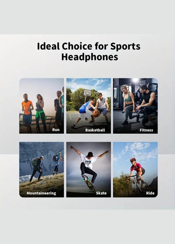 Наушники беспроводные водонепроницаемые Mijia Real Bone Conduction Sport Black Xiaomi (327876462)