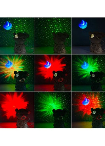 Нічник-проєктор зоряного неба Астронавт XL-730 з Bluetooth-колонкою та пультом ДУ (2104618930) No Brand (372639270)