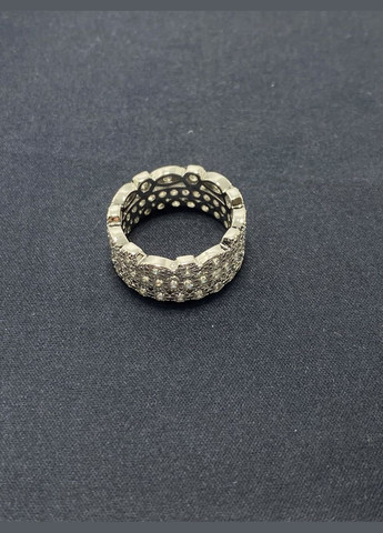 Женское кольцо массивное с искусственными камнями Oxa серебристая ( ) Xuping Jewelry (338620113)