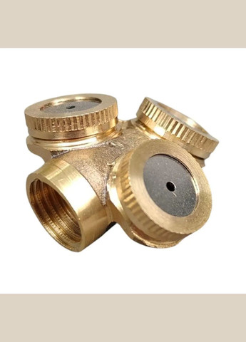 Форсунка, розпилювач латунь потрійна для обприскувача Sadko (325477705)