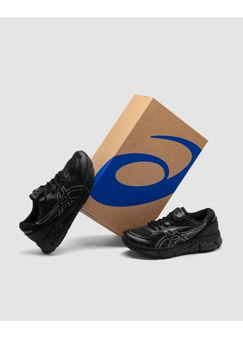 Черные летние кроссовки asics gel quantum 360 black асикс гель No Brand