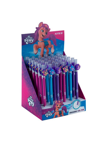 Ручка гелевая "пиши-стирай" My Little Pony цвет разноцветный CB-00255229 Kite (340233006)