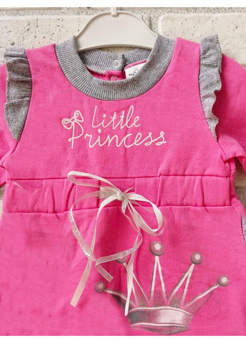 Байкова дитяча туніка - сукня на дівчинку з довгим рукавом No Brand (371191411)