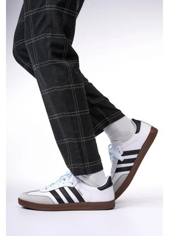 КРОСІВКИ ЖІНОЧІ ADIDAS SAMBA V2 АДІДАС САМБА No Brand комбіновані демісезони (390652291)