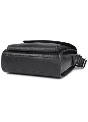 Сумка планшет через плечо из натуральной кожи мужская для документов и для телефона средняя Черный 40315 John McDee (361409841)