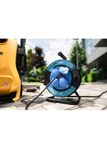 Удлинитель 4 х Schuko IP44 3G х 1.5 мм 20 м Black (2ECR4315IP44M20) 2E (306745822)