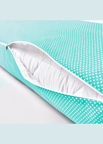 Наволочка для подушки NORDIC 40х140 см бязь со змейкой мята IDEIA (342116188)