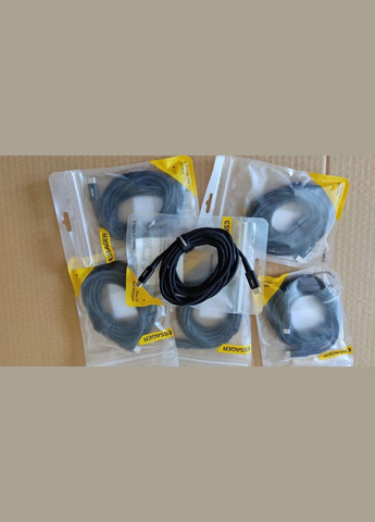 Кабель 100W Type-C/Type-C 677974318773 3метра black Essager (322812558)