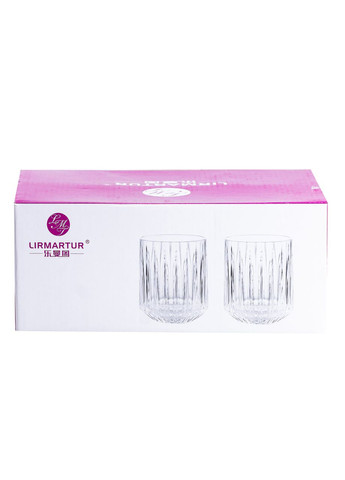 Набор стаканов Lirmartur фигурных 6 штук по 315 мл TS Kitchen (315637638)