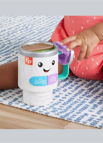 Развивающая игрушка Fisher-Price Baby & Toddler, музыкальная кружка с подсветкой и музыкой для младенцев от 6 месяцев Fisher Price (366670266)