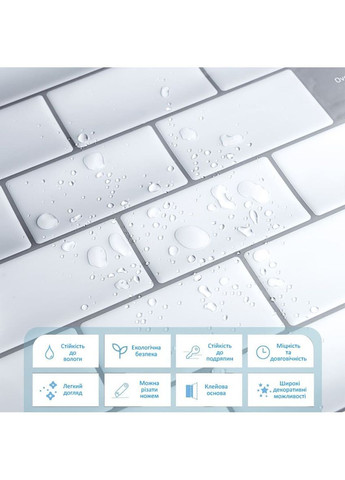 Самоклеющаяся полиуретановая плитка серый кирпич 305х305х1мм StickerWall-SW-00001153 Sticker Wall (369166310)