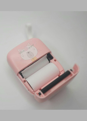 Портативный мини-принтер для телефона A8B-Pink No Brand (326800884)